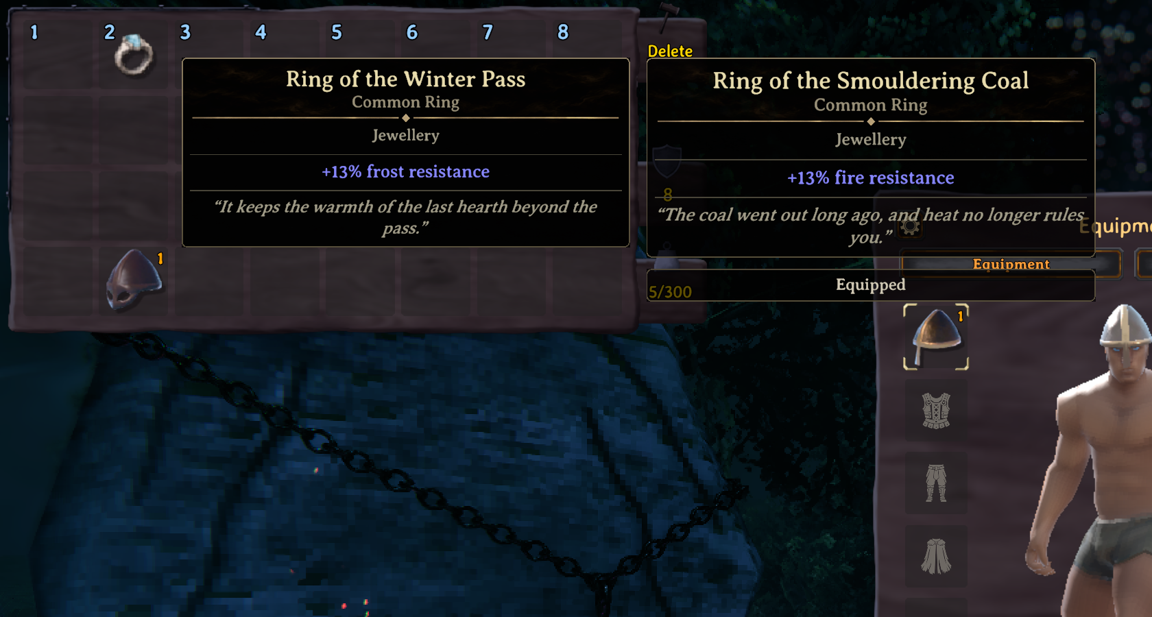 Shift: a ring against the worn one